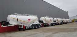 lowbed, tipping semi trailer, bulk trailer, tanker